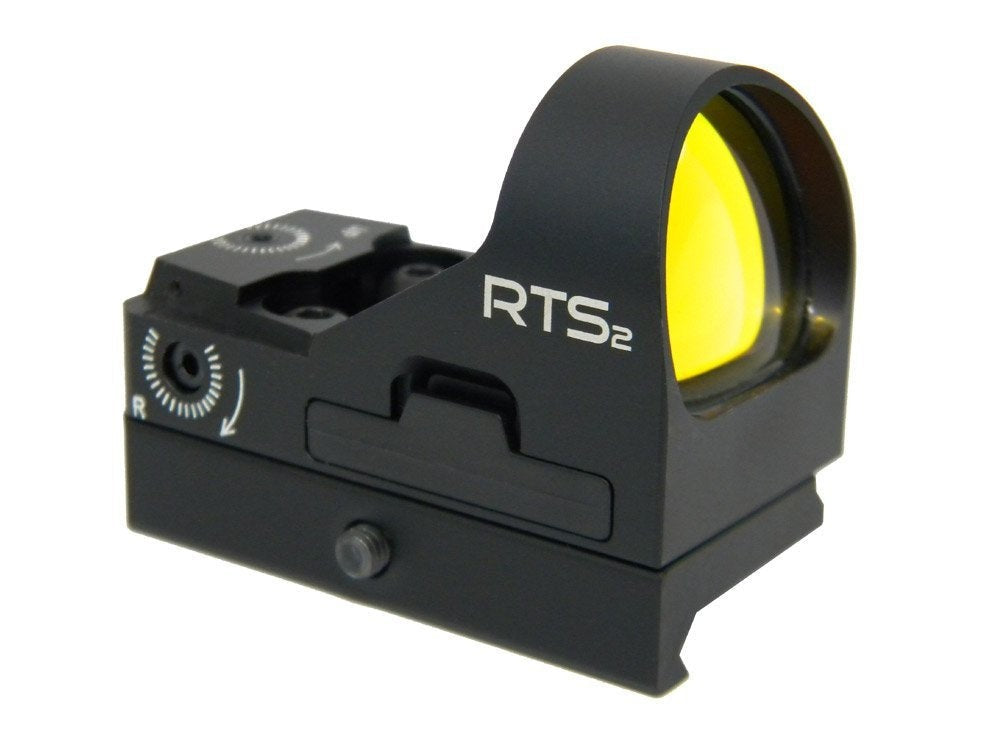 C-MORE RTS2R 8 MOA Red Dot Click Sight with Rail Mount (Black)