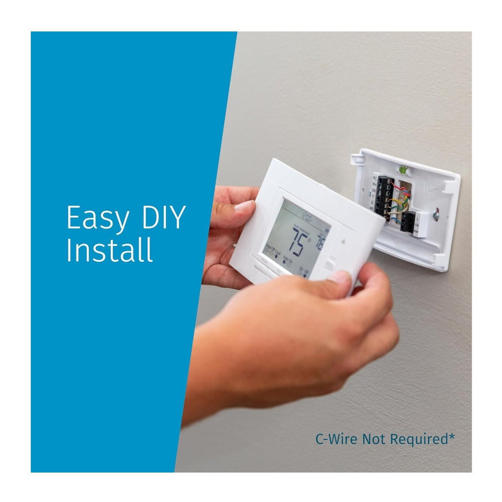 Sensi ST55 Smart Wi-Fi Thermostat - Easy DIY, Works with Alexa (White)
