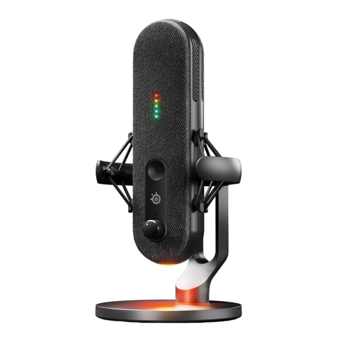 SteelSeries Alias USB Condenser Mic with Shock Mount for Gaming Streaming & Podcast (Used)