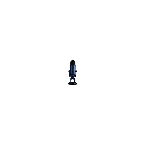 Blue Microphones Yeti USB Microphone (Midnight Blue) with Knox Gear Pop Filter (Large) Bundle