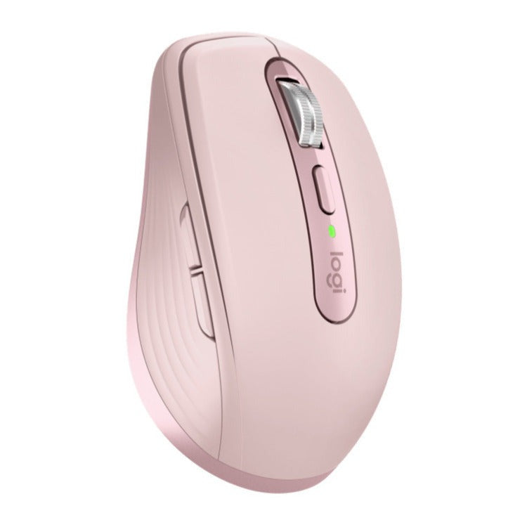Logitech MX Anywhere 3 Compact Performance Mouse (Rose) and Kratos Extended Mouse Pad Bundle