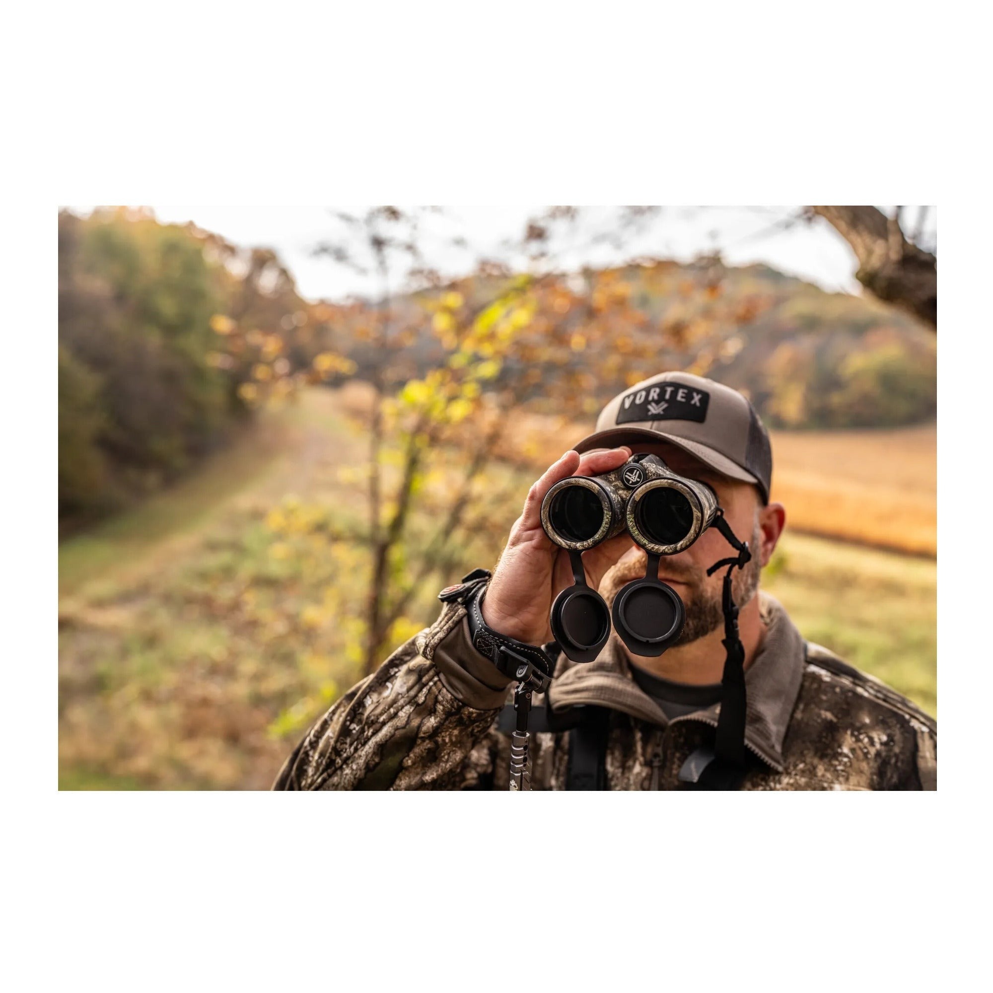 Vortex Triumph HD 10x42 Realtree APX Binocular with GlassPak Harness
