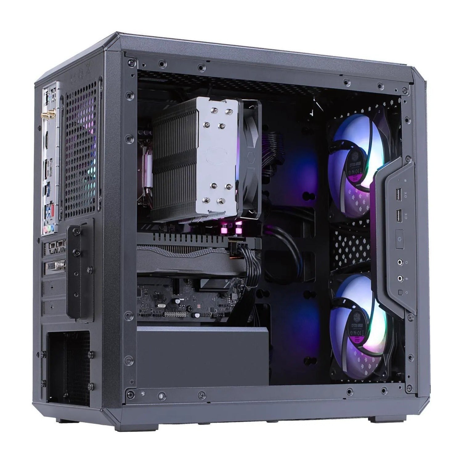 Cooler Master Gaming Desktop PC Ryzen 5 5500 12GB DDR6 1TB SSD GeForce RTX 3060 Windows 11 Home