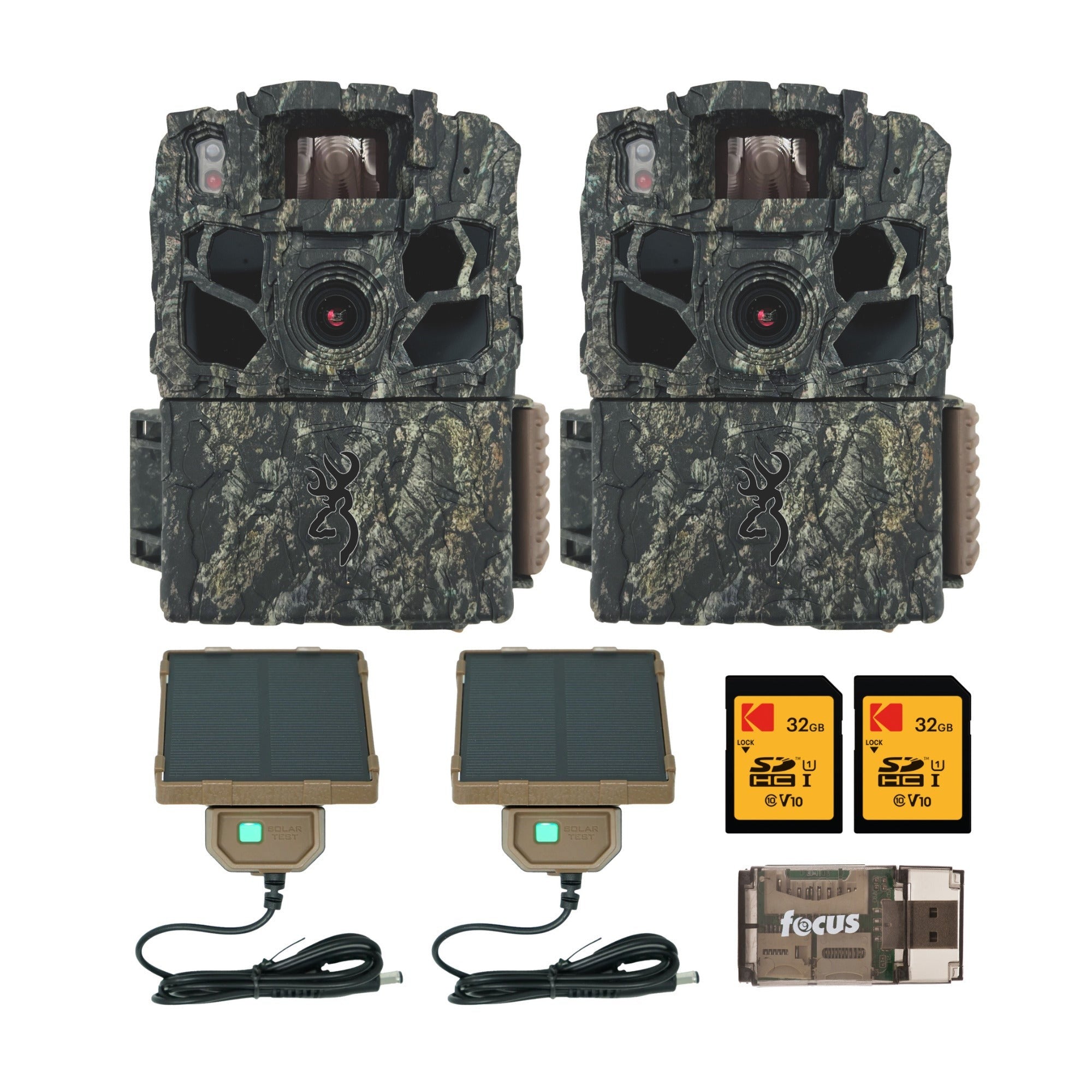 Browning Trail Camera Dark Ops 40MP FHDR Trail Camera (2-Pack) Bundle