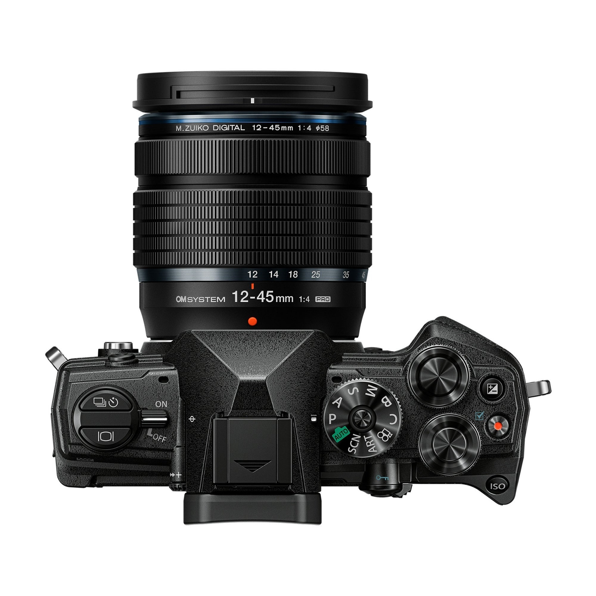 OM SYSTEM OM-5 Mirrorless Camera with 12-45mm Lens (Black)