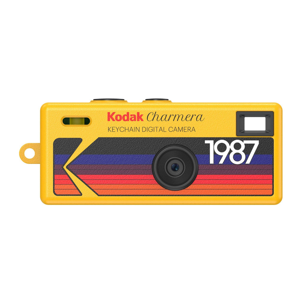 Kodak Charmera Key Chain Digital Camera with 32GB Memory Card and Screen Protector Bundle