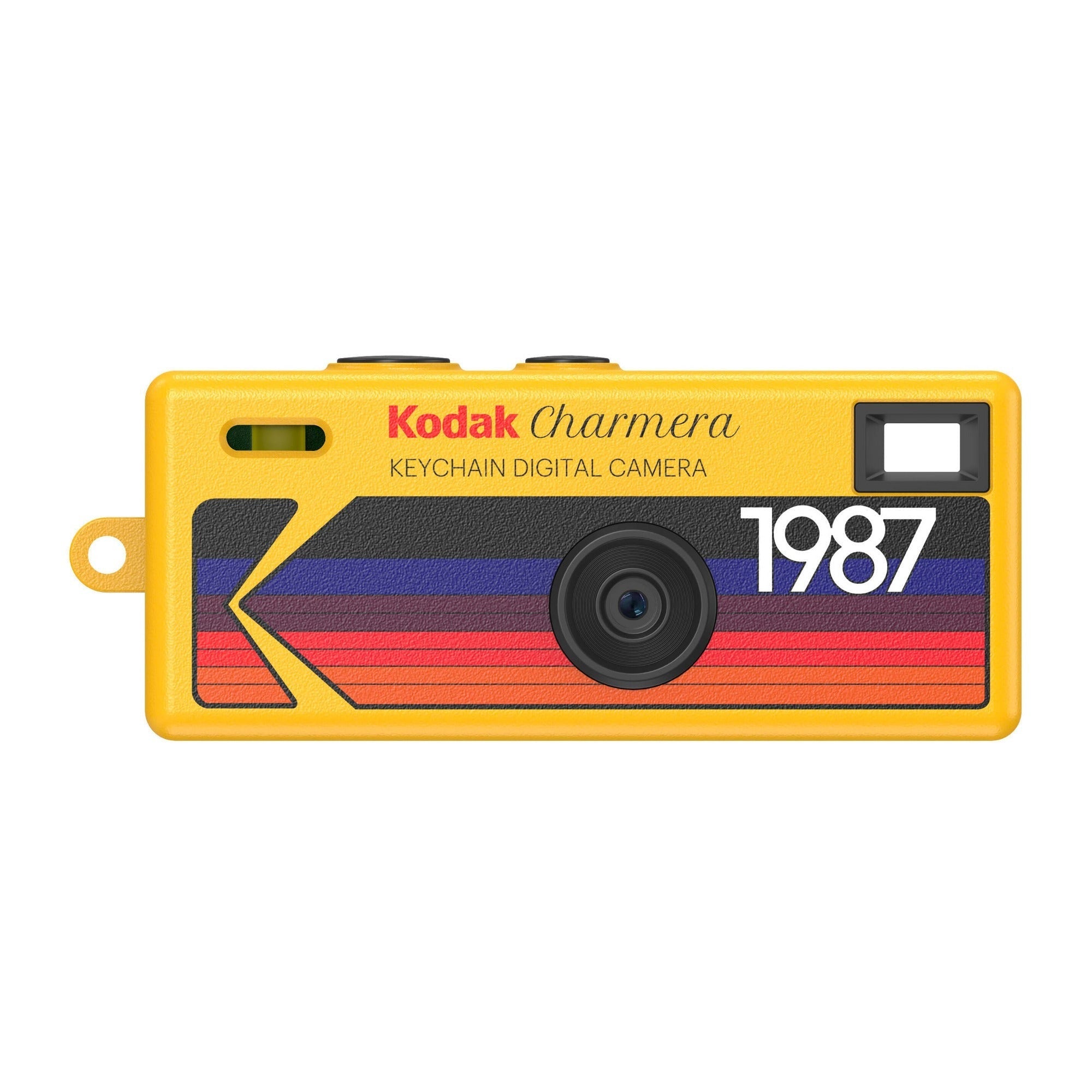 Kodak Charmera Key Chain Digital Camera with 32GB Memory Card and Screen Protector Bundle