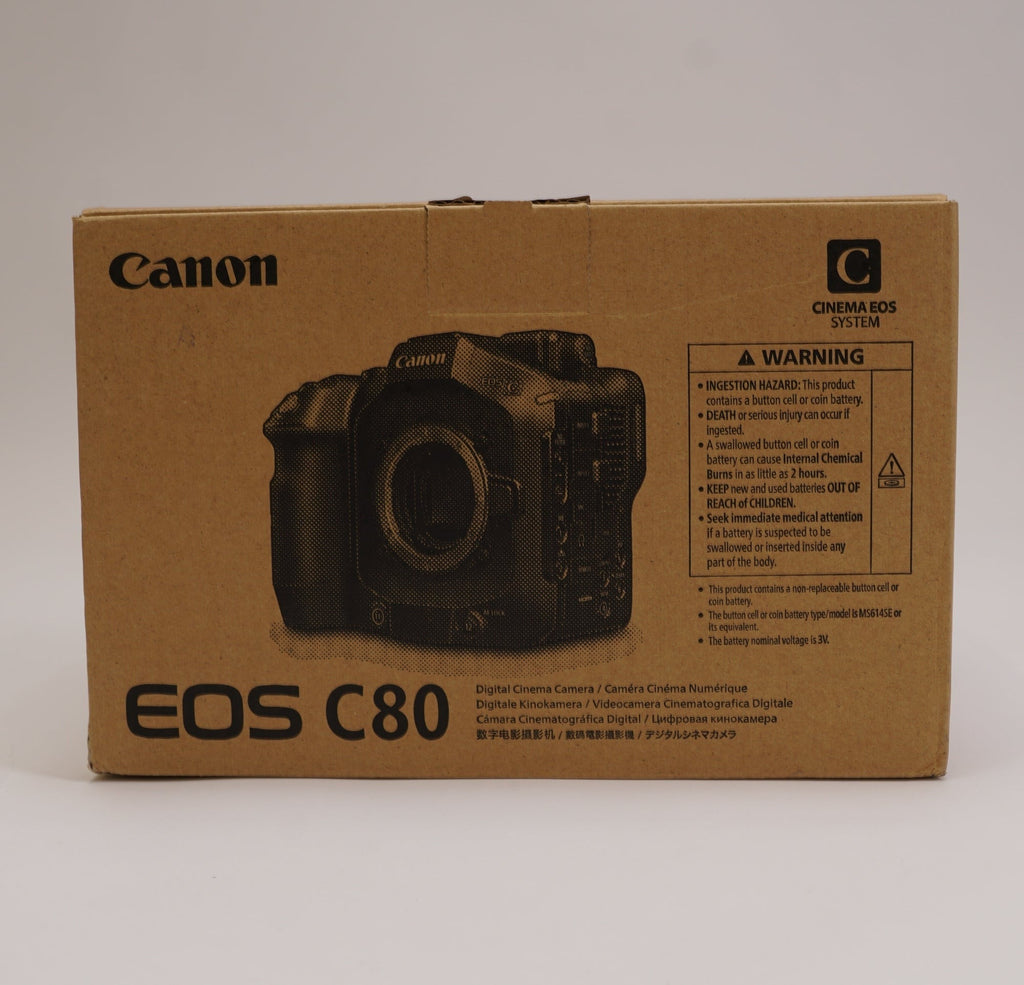 Canon EOS C80 6K Full-Frame Cinema Camera (Canon RF) (Used)