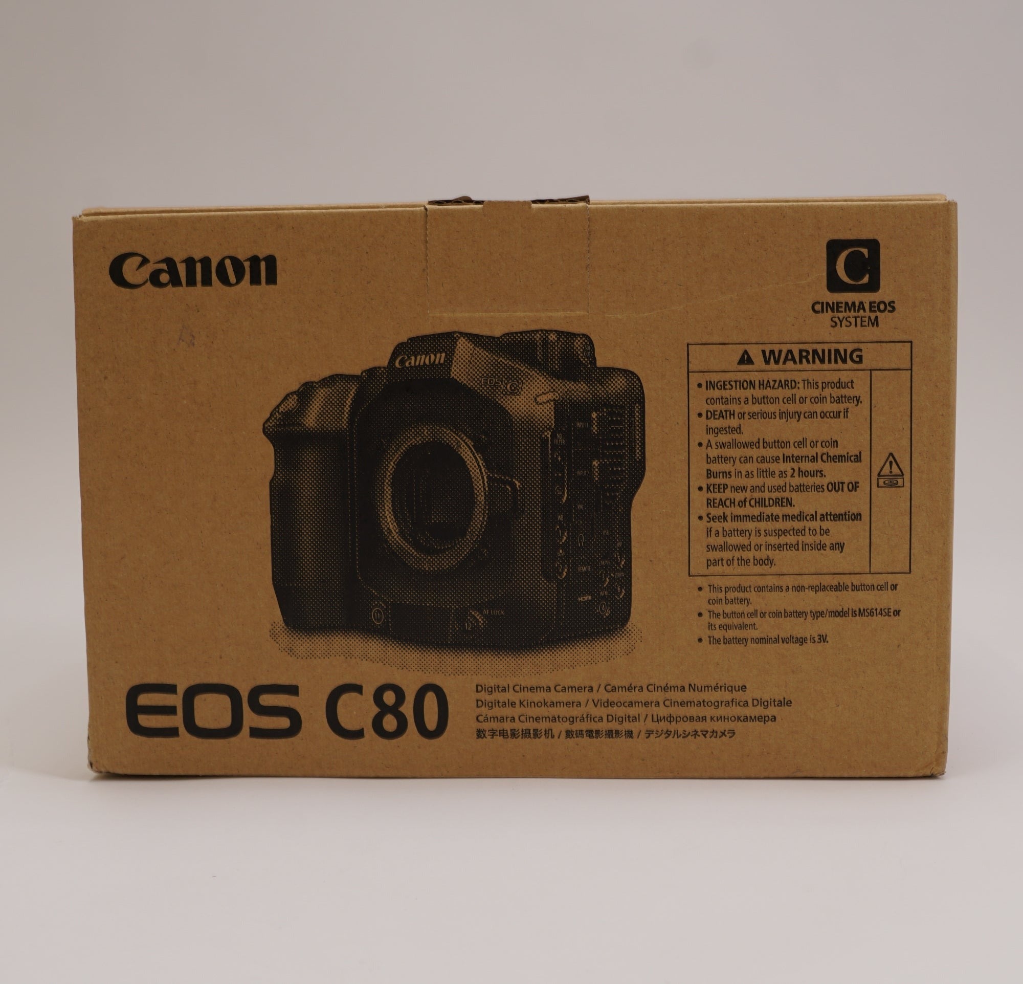 Canon EOS C80 6K Full-Frame Cinema Camera (Canon RF) (Used)