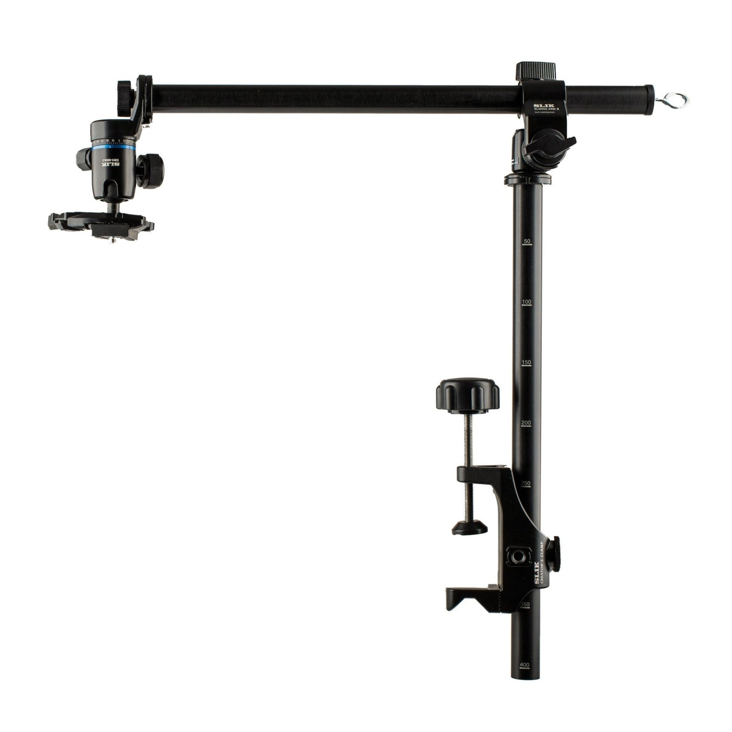 Slik Creator's Studio Kit with Creators Clamp, Sliding Arm II, SBH-400AS Head
