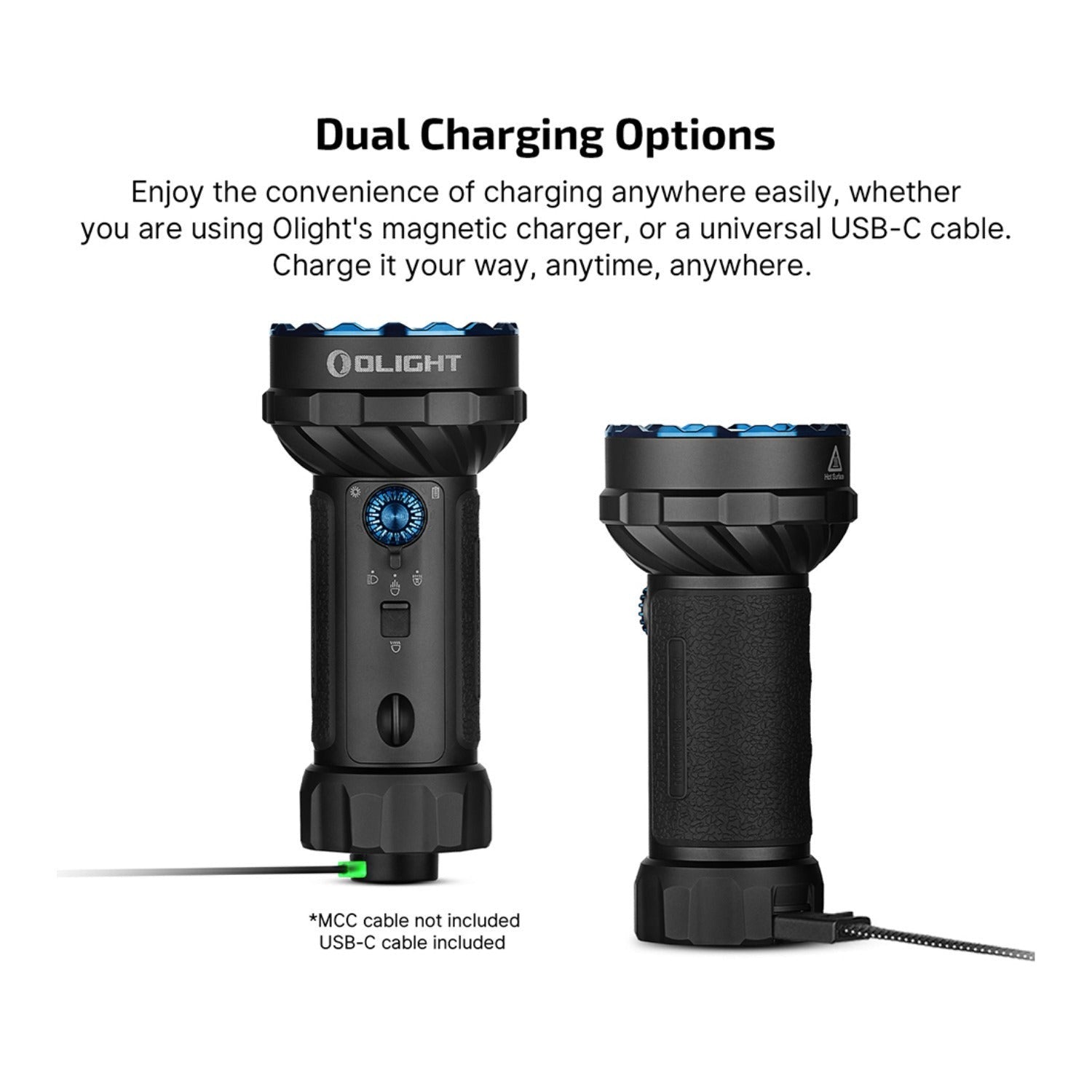 Olight Marauder Mini 2 10,000 Lumen Rechargeable Flashlight (Black)