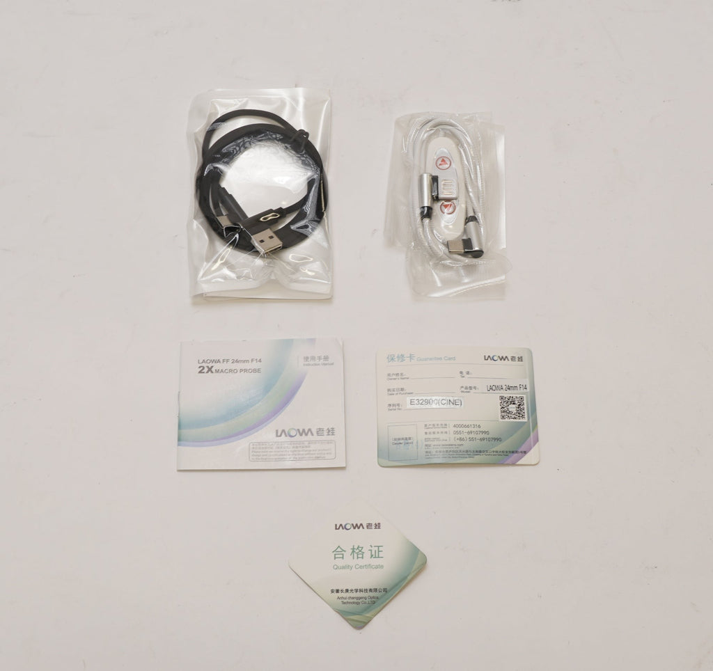 Venus Optics Laowa 24mm f/14 Probe Lens for Sony FE (Cine-Mod Version) (Used)