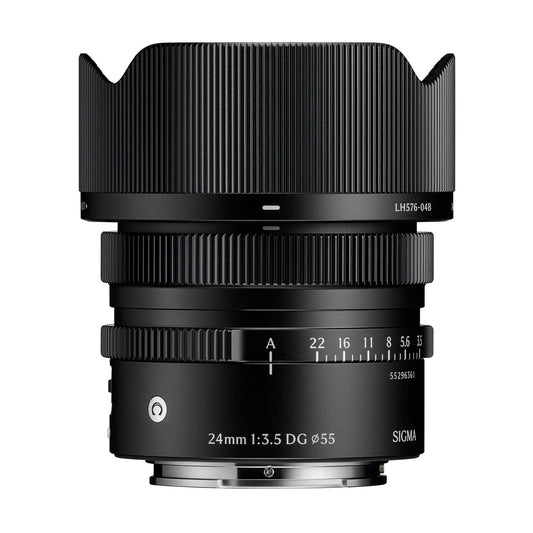 Sigma 24mm F3.5 DG Full-Frame Contemporary Lens with Manual Aperture Ring (Black, Sony E Mount)
