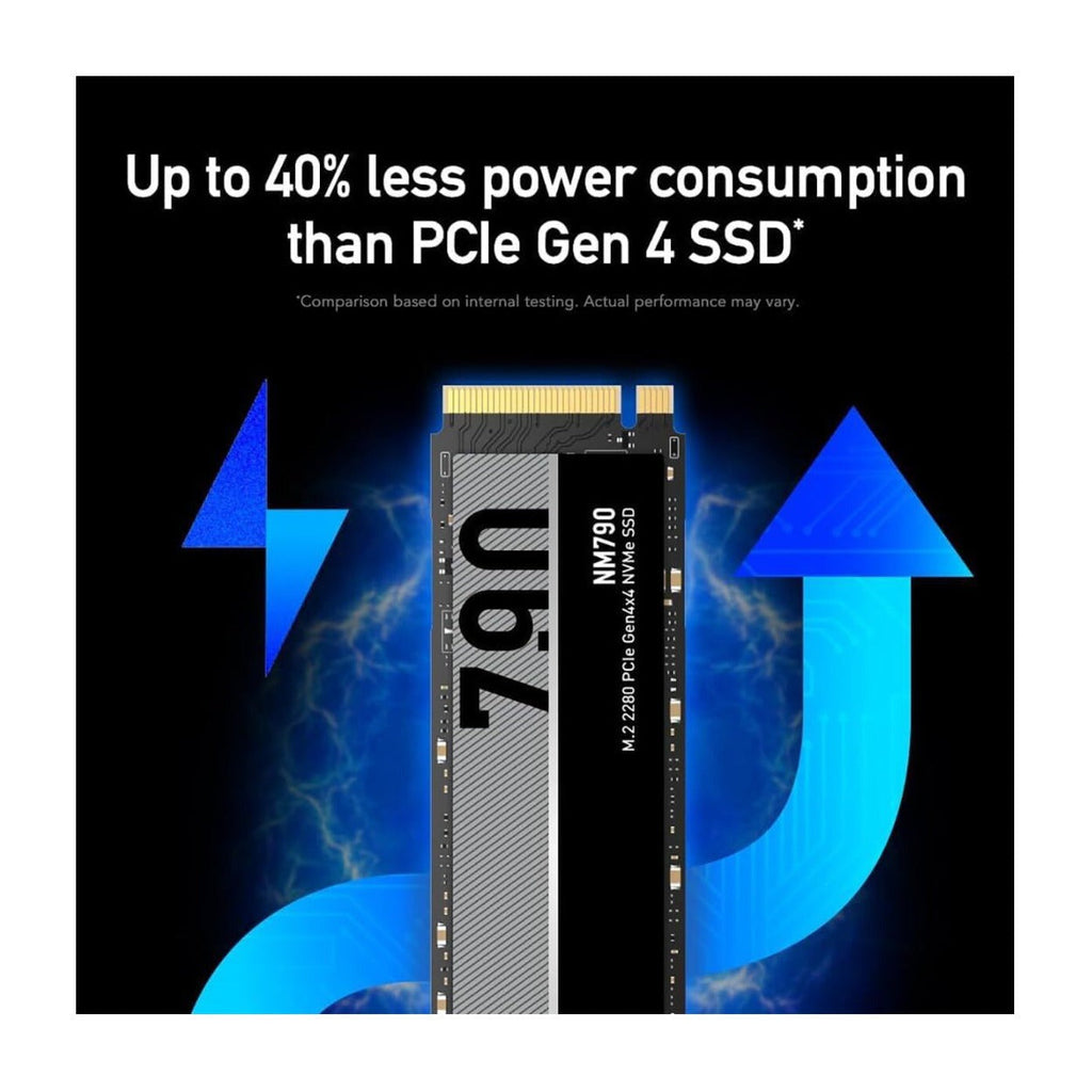 Lexar 4TB NM790 SSD PCIe Gen4 NVMe M.2 2280 Internal Solid State Drive
