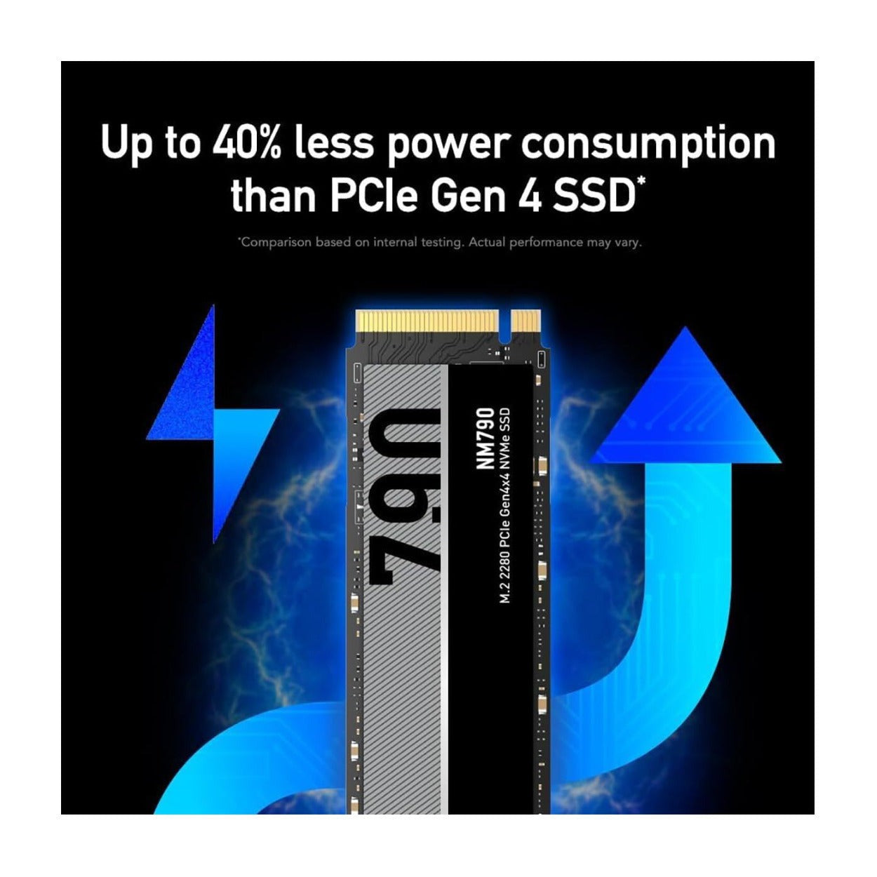 Lexar 4TB NM790 SSD PCIe Gen4 NVMe M.2 2280 Internal Solid State Drive