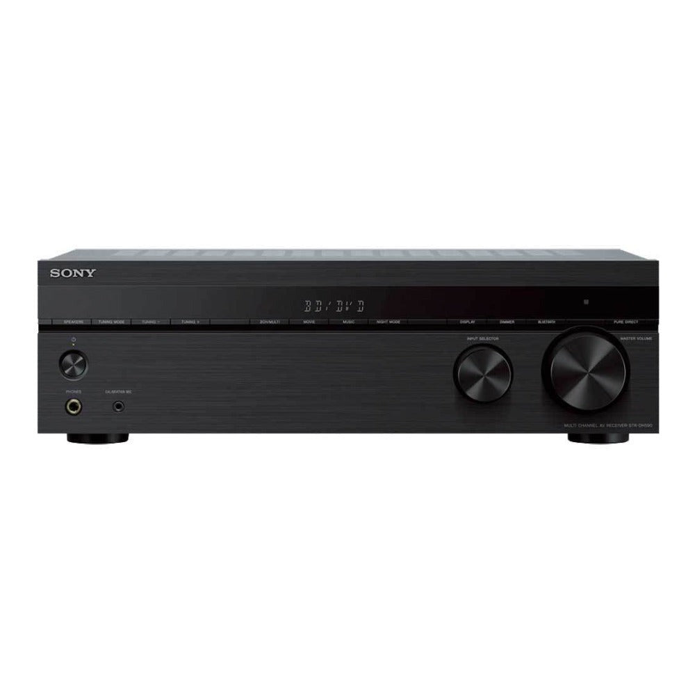 Sony STRDH590 5.2-Channel Home Theater AV Receiver with Bookshelf Speaker Bundle