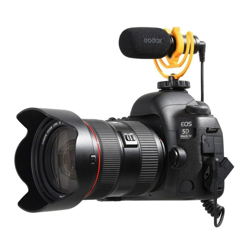 Godox VD Mic Compact 8cm Directional Shotgun Black Microphone