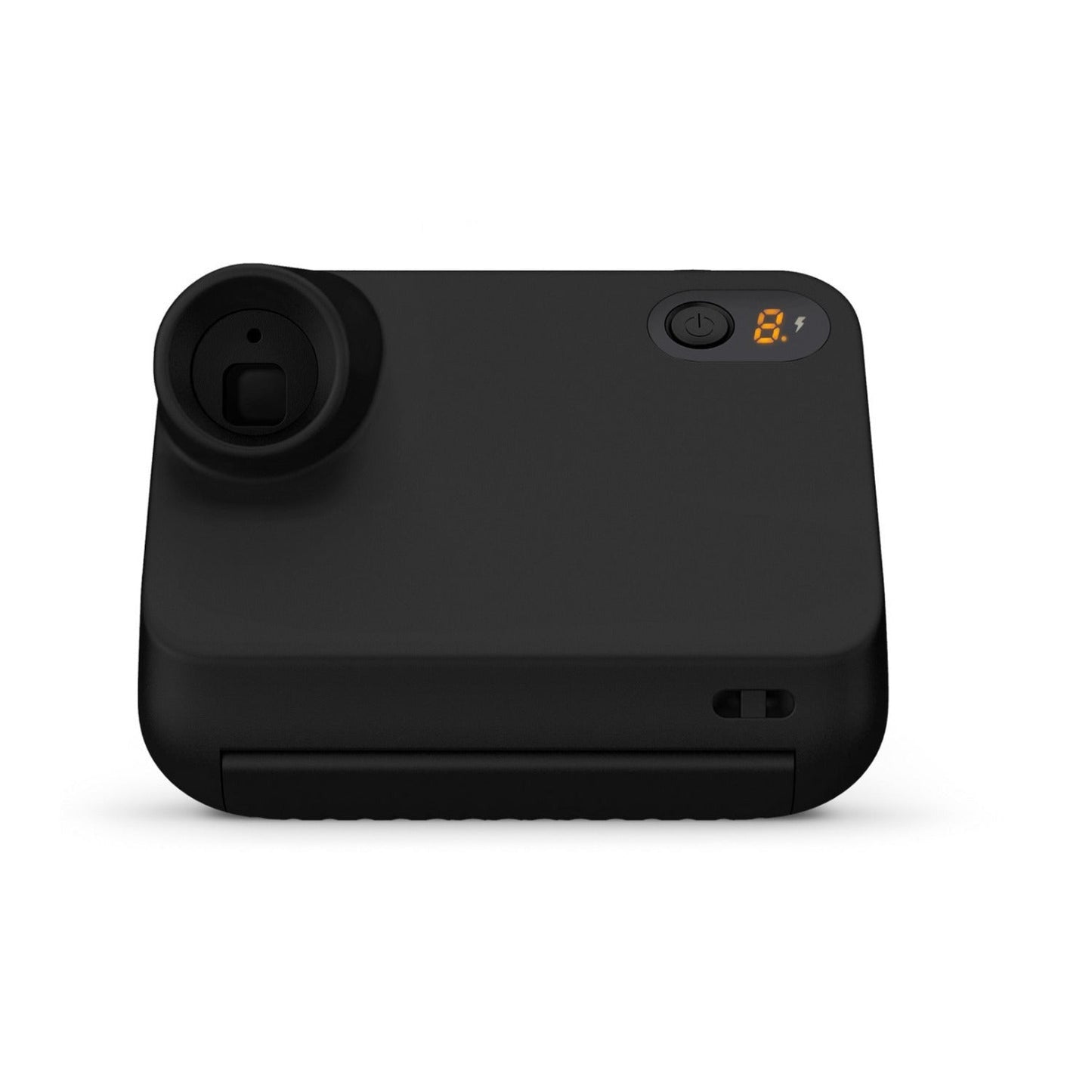 Polaroid Go Instant Camera (Black) with 5 Color Go Film Packs and PhotoBox