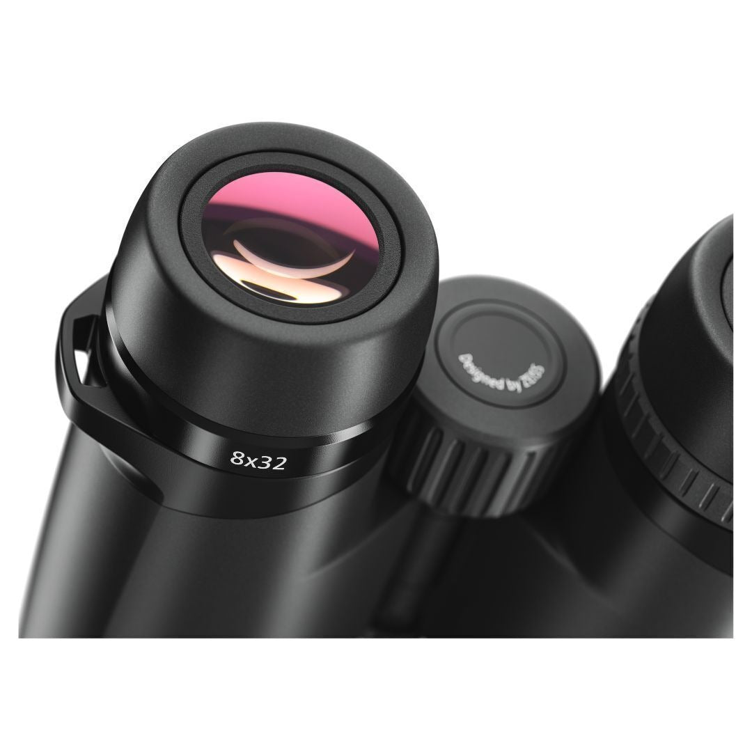 ZEISS Conquest HDX 8x32 Binocular (Black) with Lens Cleaning Kit Bundle