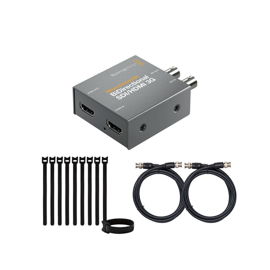 Blackmagic Design Micro Converter BiDirect SDI and HDMI 3G Micro Converter Bundle