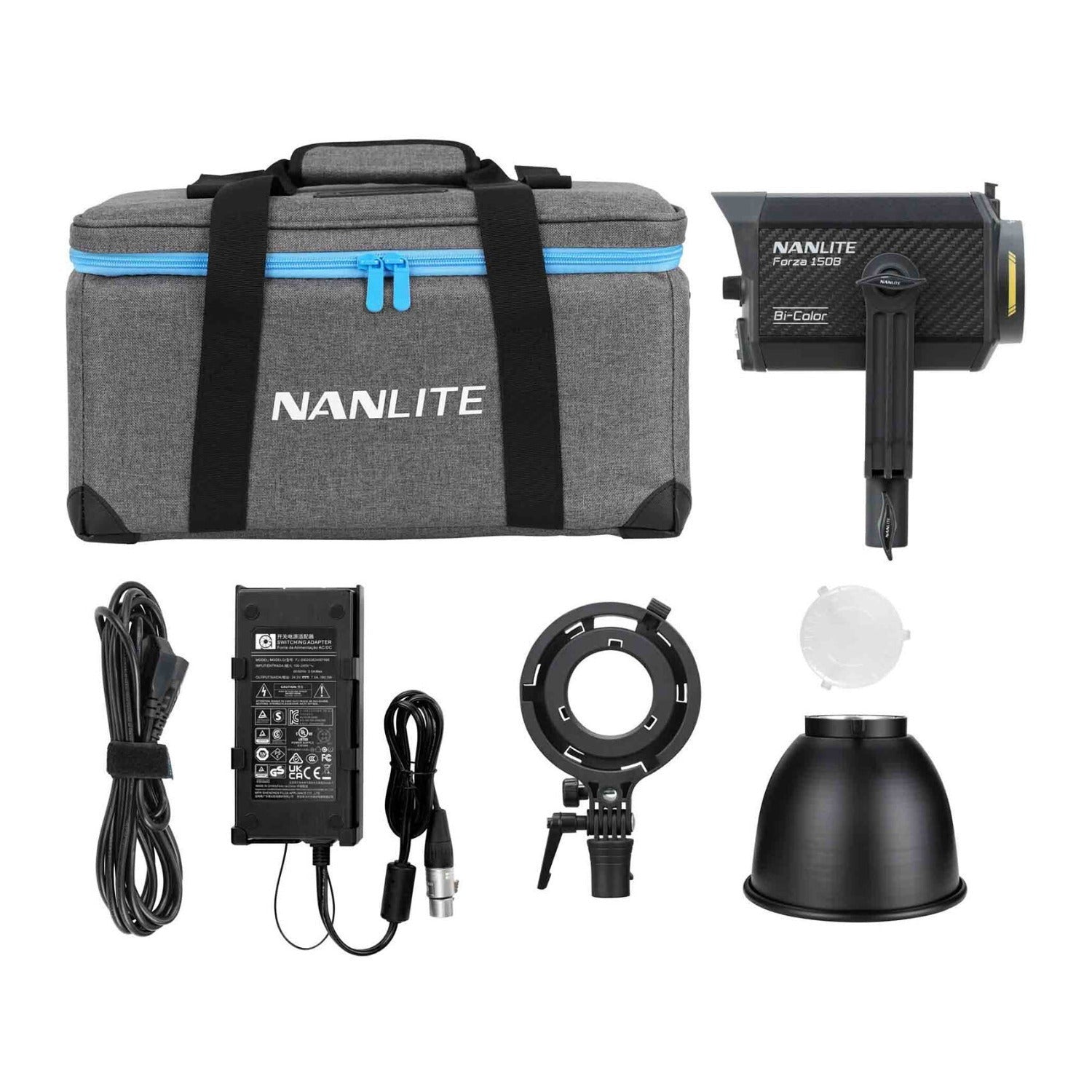 Nanlite Forza 150B Bi-Color LED Monolight with 0-100 Percent Dimming