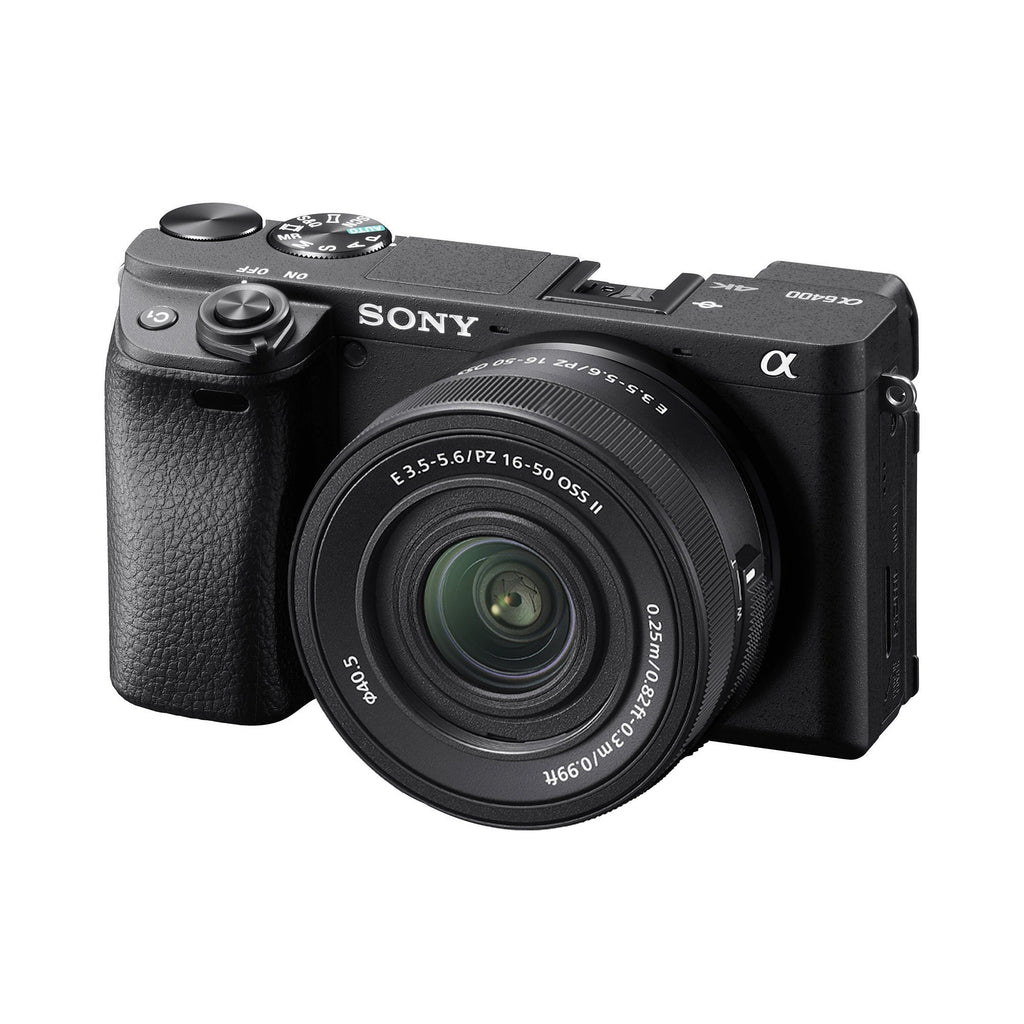 Sony Alpha a6400 APS-C Mirrorless Interchangeable-Lens Camera with 16-50mm M2 Le (Used)