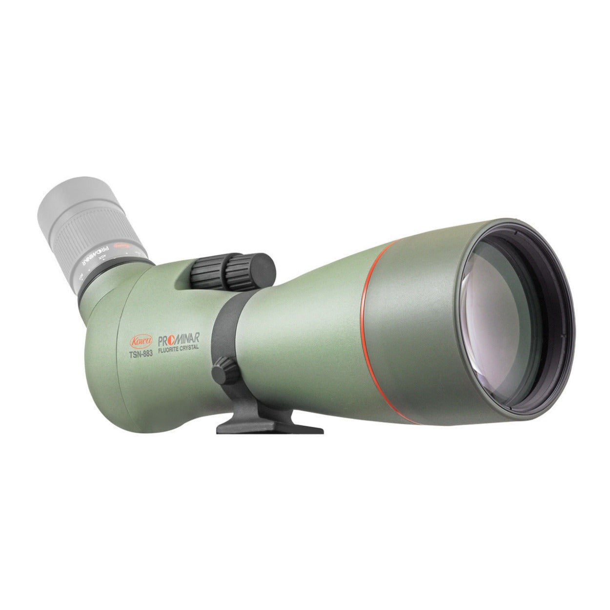 Kowa 88mm Angled Spotting Scope with Wide Angle Zoom Eyepiece and Case Bundle