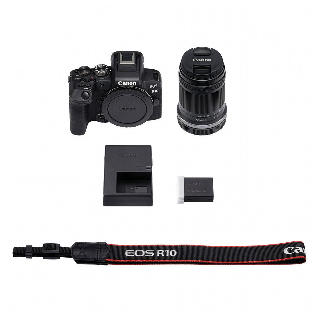 Canon EOS R10 Mirrorless Camera with 18-150mm Lens Bundle