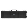 Koah 53-Inch Weatherproof Protective Roller Rifle Hard Case (Black)