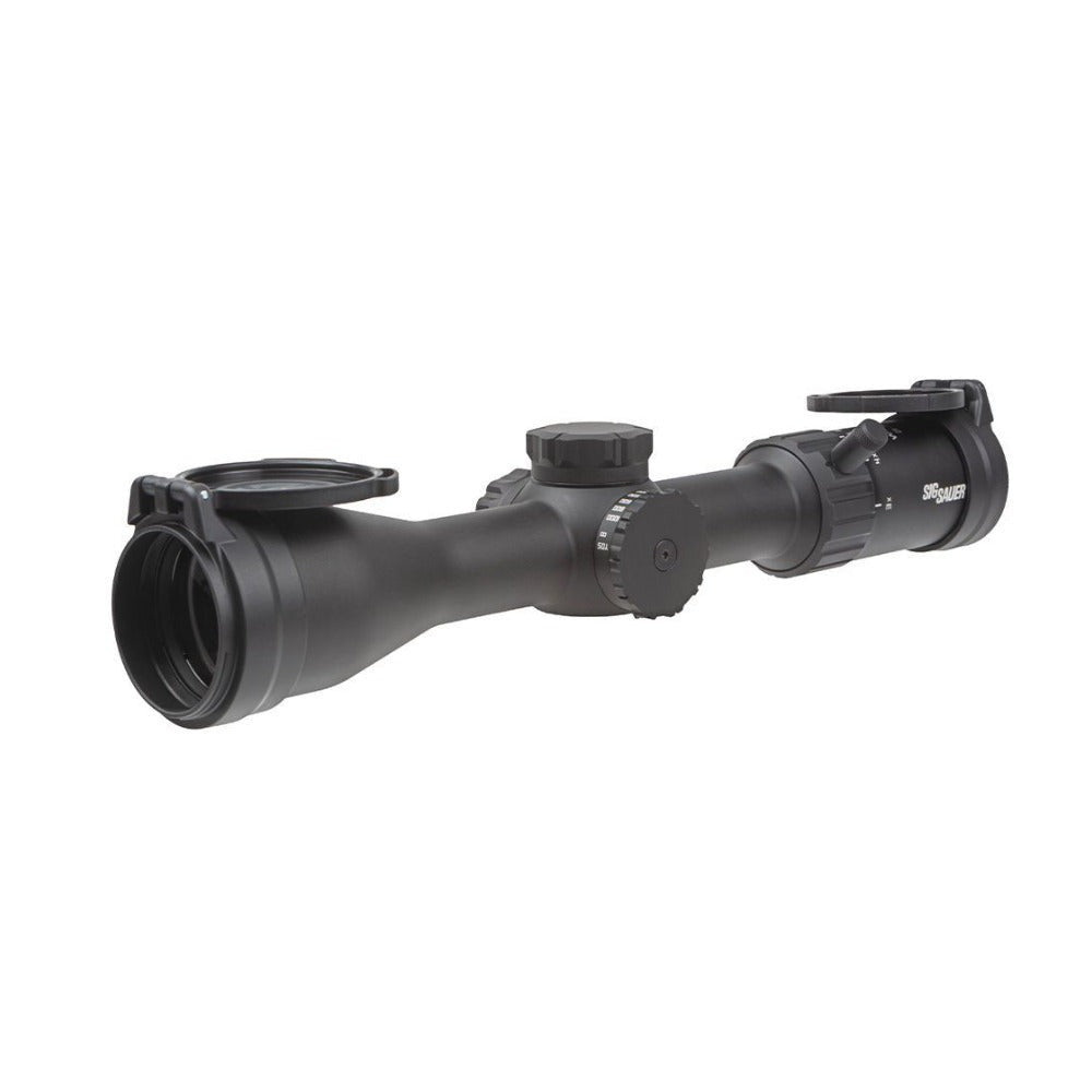 Sig Sauer Whiskey4 3-12x44 Riflescope with SFP Reticle and 30mm Tube (Black)