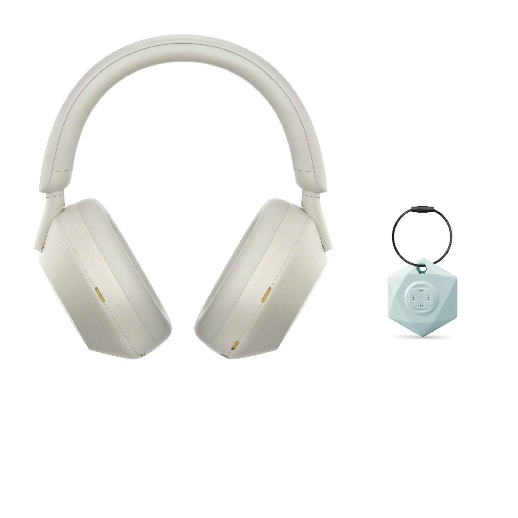 Sony WH-1000XM5 Wireless Noise Canceling Over-Ear Headphones (Silver) Bundle