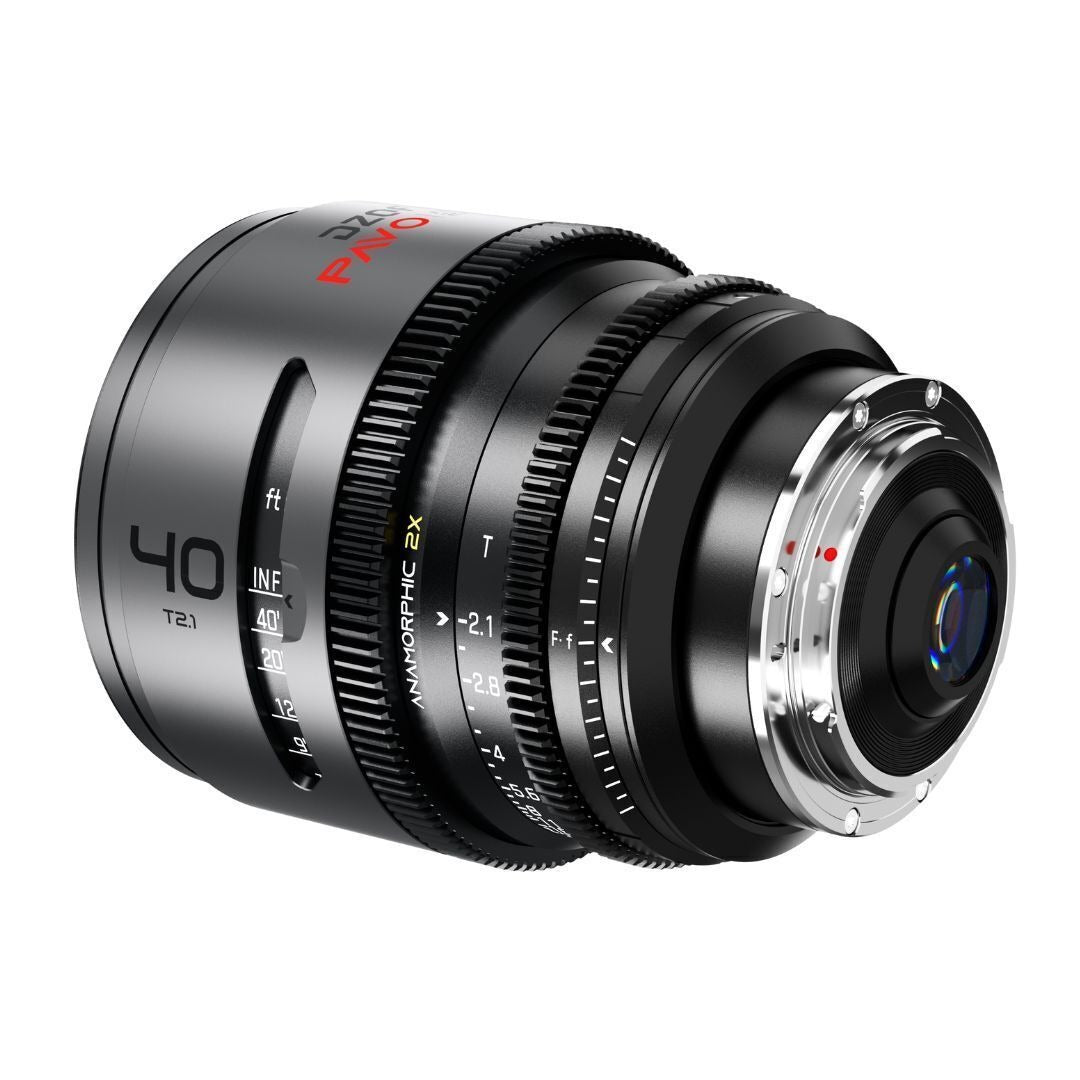 DZOFilm Pavo 2x Anamorphic T2.1 3-Lens Set with Neutral Coating (Space Gray and Black)