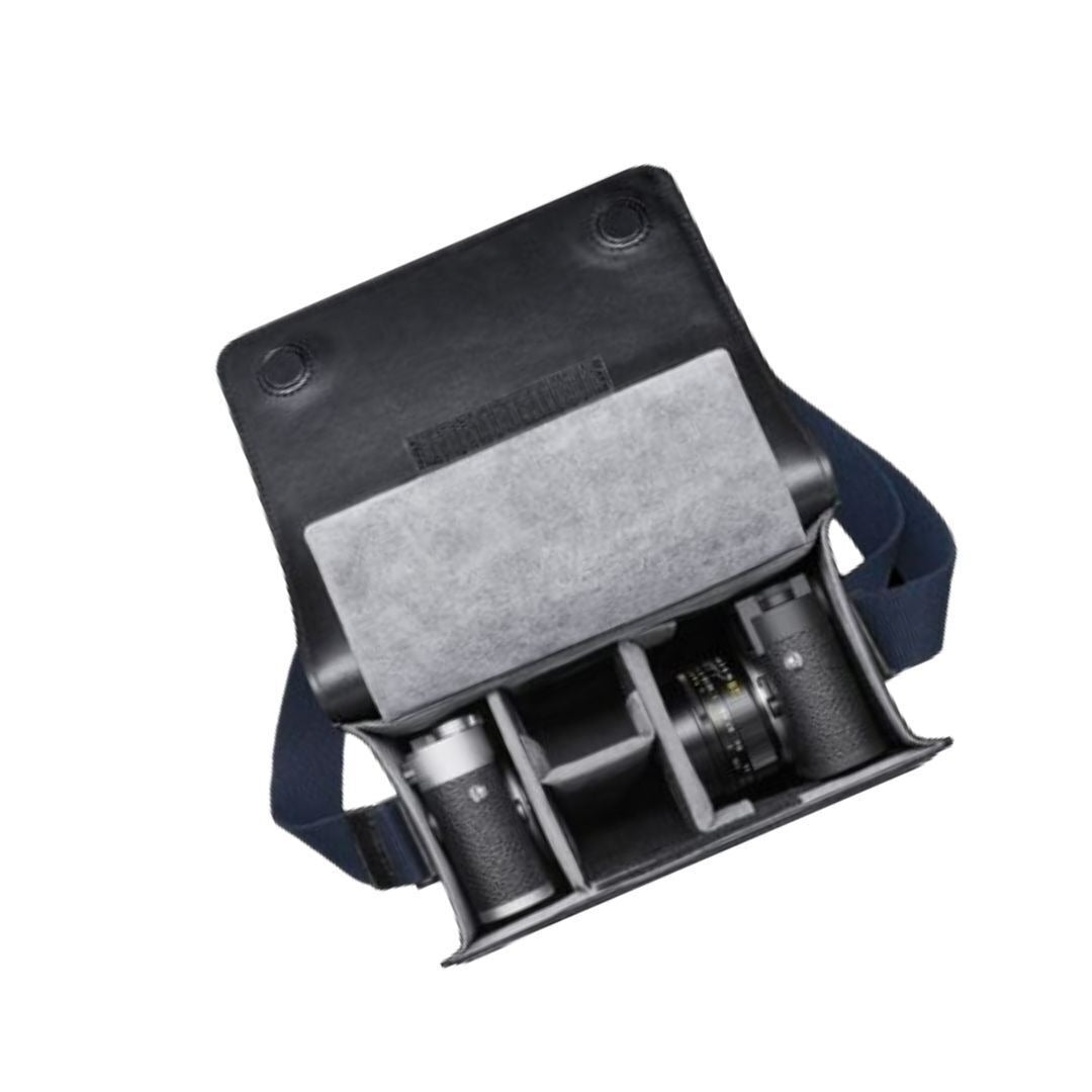Leica Bag M - System, Black Leather