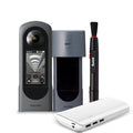 RICOH THETA X 360-Degree Camera Bundle with Lens Cap, Powerbank and Cleaning Pen