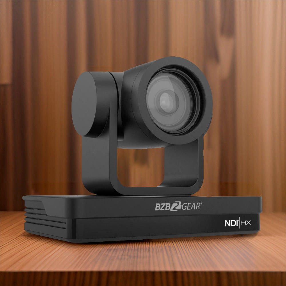 BZBGEAR 30x PTZ Camera Broadcast Kit with 4-Channel Mixer and Advanced Controller with Joystick