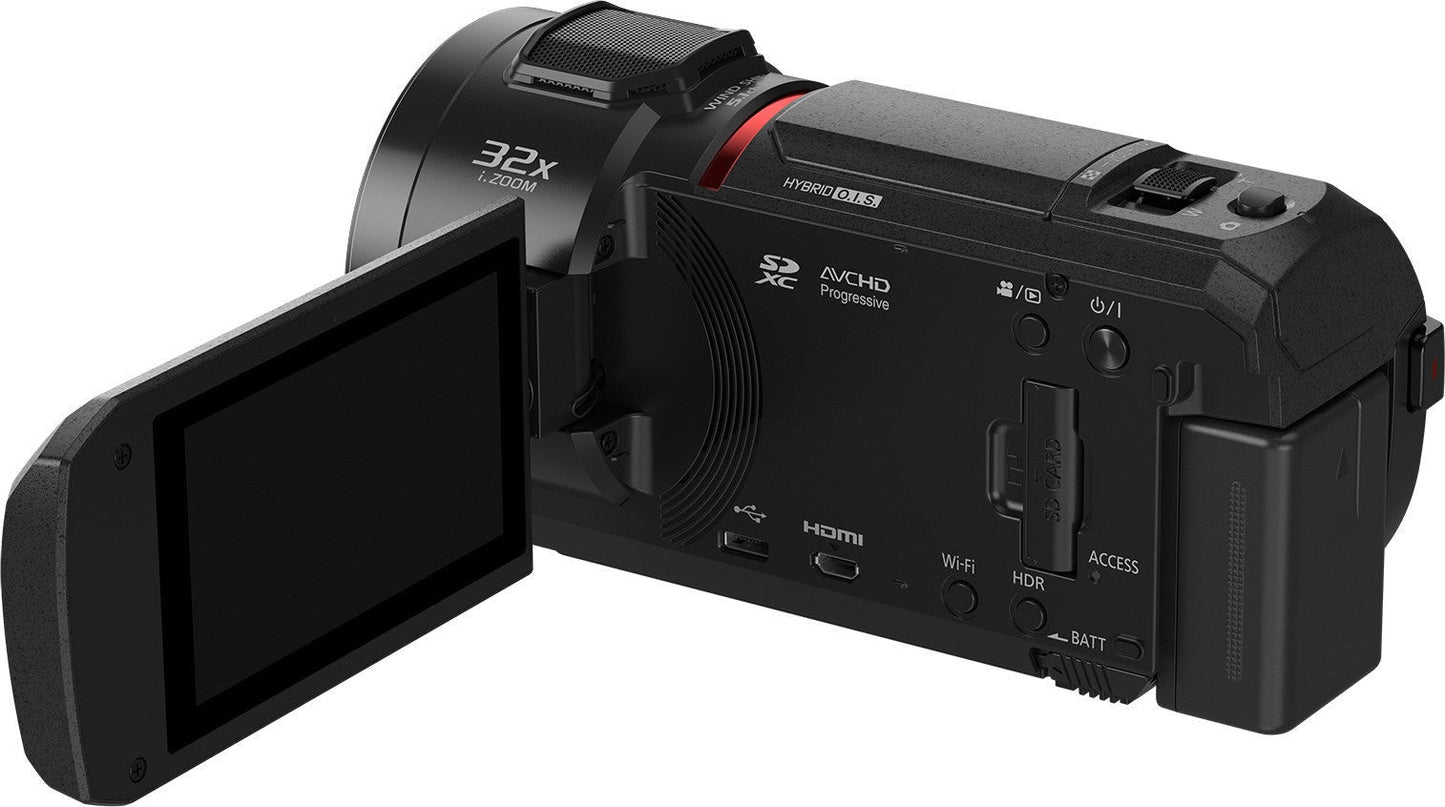 Panasonic VX1 4K Ultra HD 24x Leica Dicomar Lens 1/2.5-Inch BSI MOS Sensor Camcorder