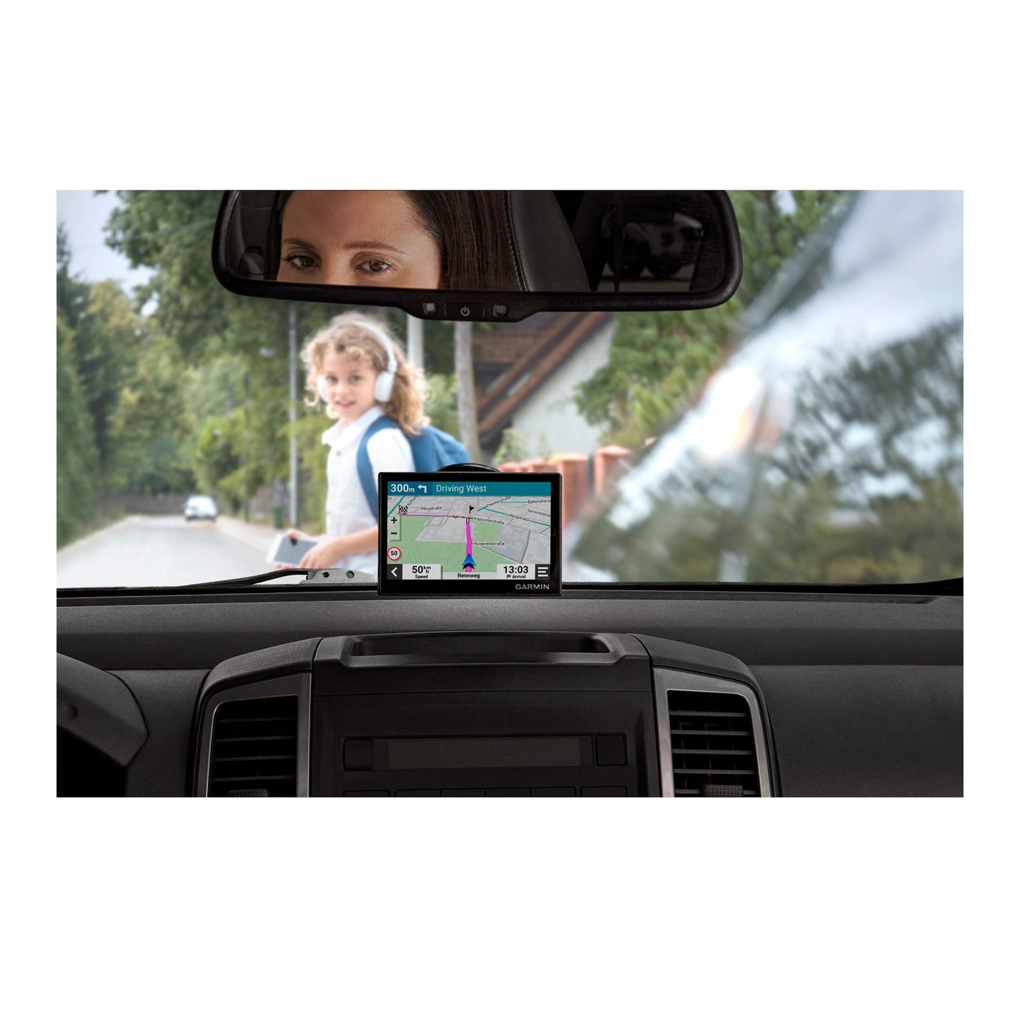 Garmin Drive 53 & Traffic GPS Navigator With Kratos Power 36W 2-Port Car Charger Bundle