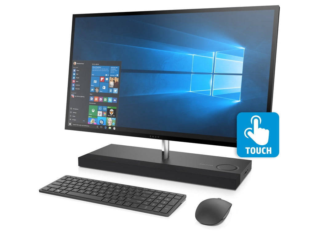 HP Envy 27-b114 27" QHD Touch All-in-One PC, Intel Core i7-7700T, 256GB SSD (Refurbished)