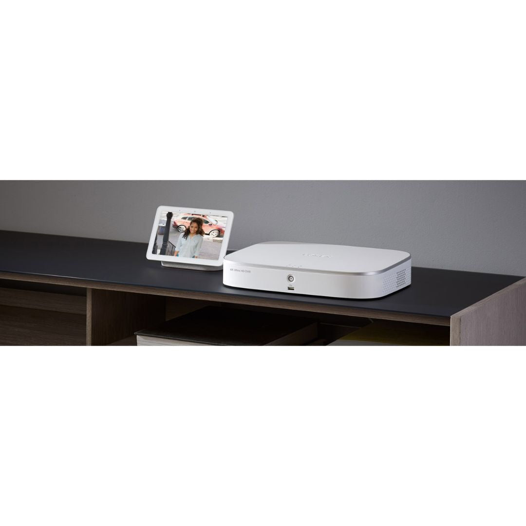 Lorex D841 Series 4K UHD DVR, 8-Channel, Advanced Motion Detection (White) (Certified Refurbished)