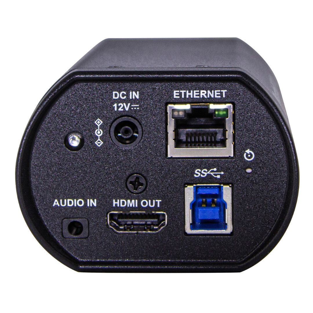 Marshall CV420e Compact UHD60fps 9.2-Megapixel Stream Camera with HDMI, IP, and USB (Black)