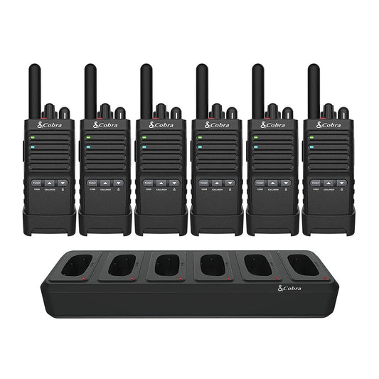 Cobra Pro Business 42-Mile Range 2W FRS Two-Way Radio (6 Pack)