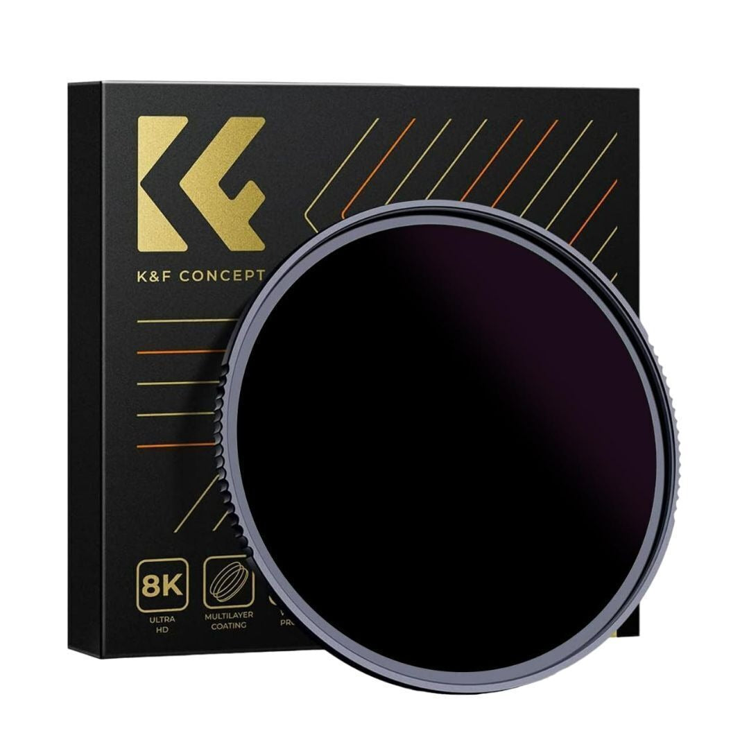 KF Concept Nano-X Series ND100000 77mm Solar Filter for DSLR with Ultra Slim Frame