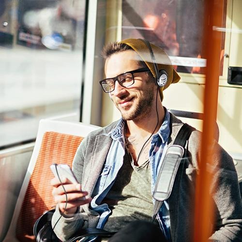 Panasonic RP-HT21 Lightweight On-Ear Headphones with XBS