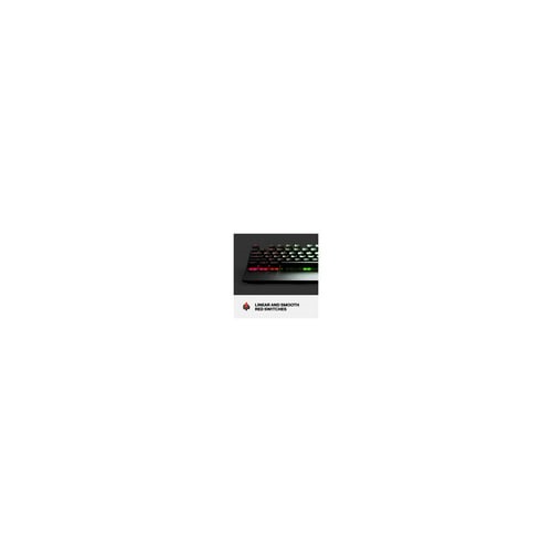 SteelSeries Apex 7 Customizable RGB Backlight Mechanical Gaming Keyboard with Red Switches (Black)