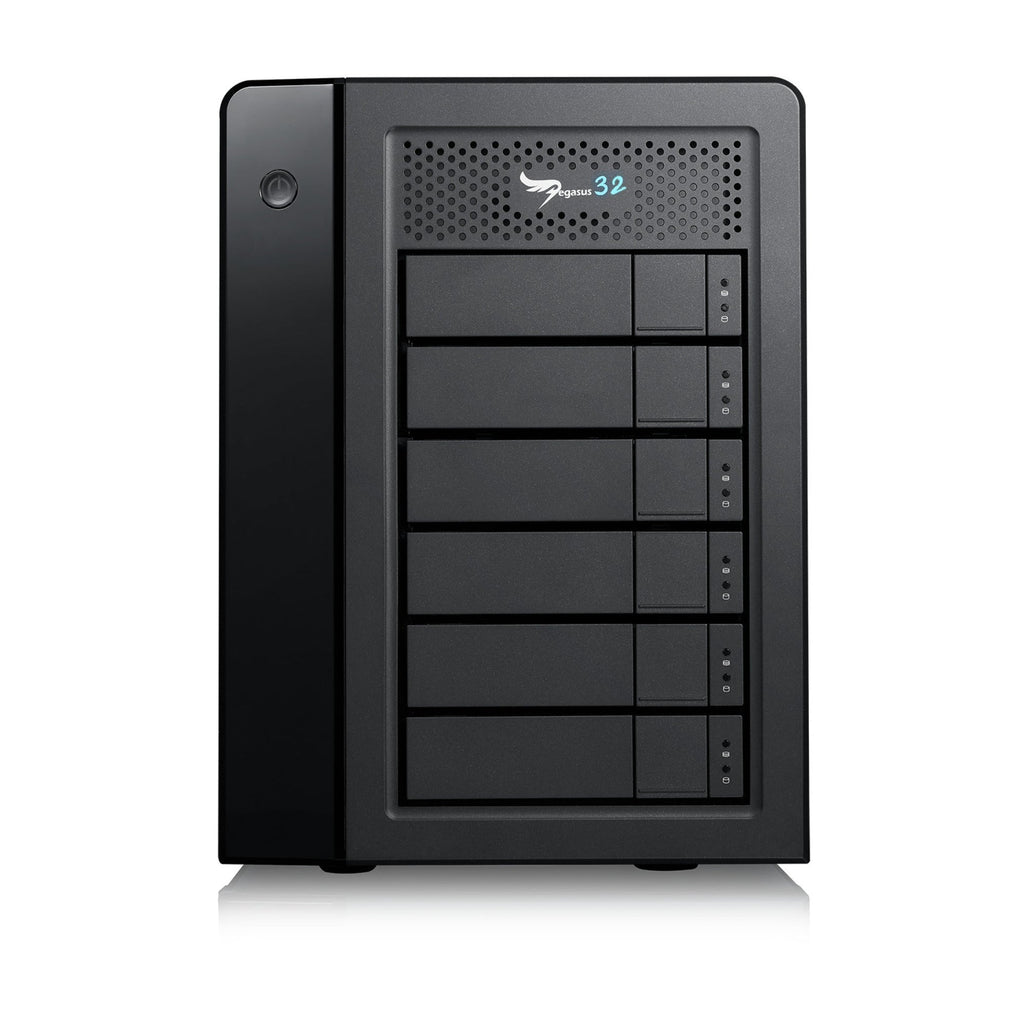 Promise Technology Pegasus32 R6 24TB 6-Bay Thunderbolt 3 RAID Array (6 x 4TB)