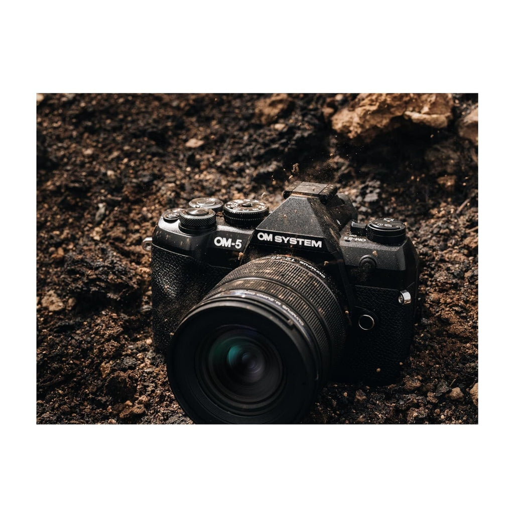 OM SYSTEM OM-5 Mark II Mirrorless Camera with 12-45mm f/4 PRO Lens (Black)