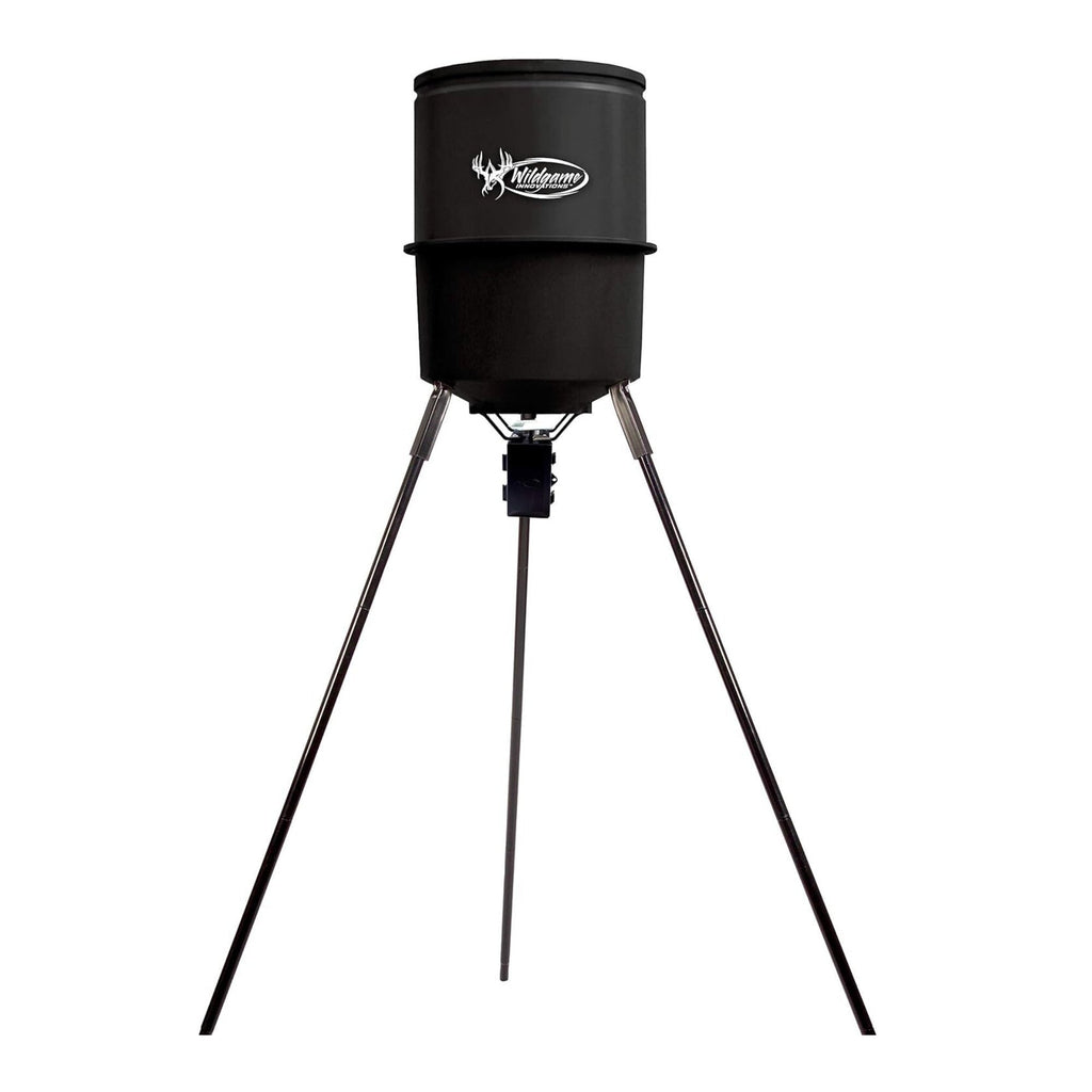 Wildgame Innovations Quick-Set 225 lbs Poly Barrel Game Feeder with Timer