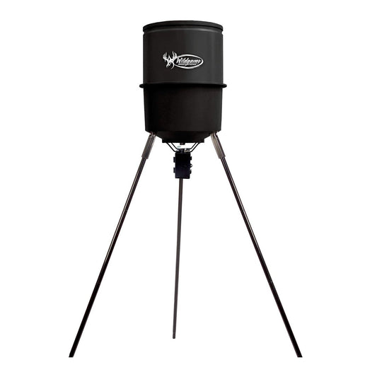 Wildgame Innovations Quick-Set 225 lbs Poly Barrel Game Feeder with Timer