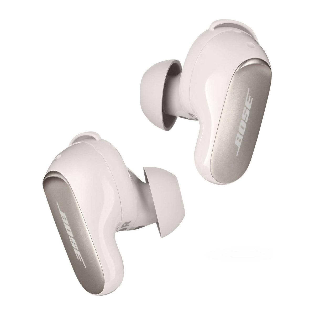Bose QuietComfort Ultra True Wireless Noise-Cancelling Earbuds (2nd Generation, White Smoke)