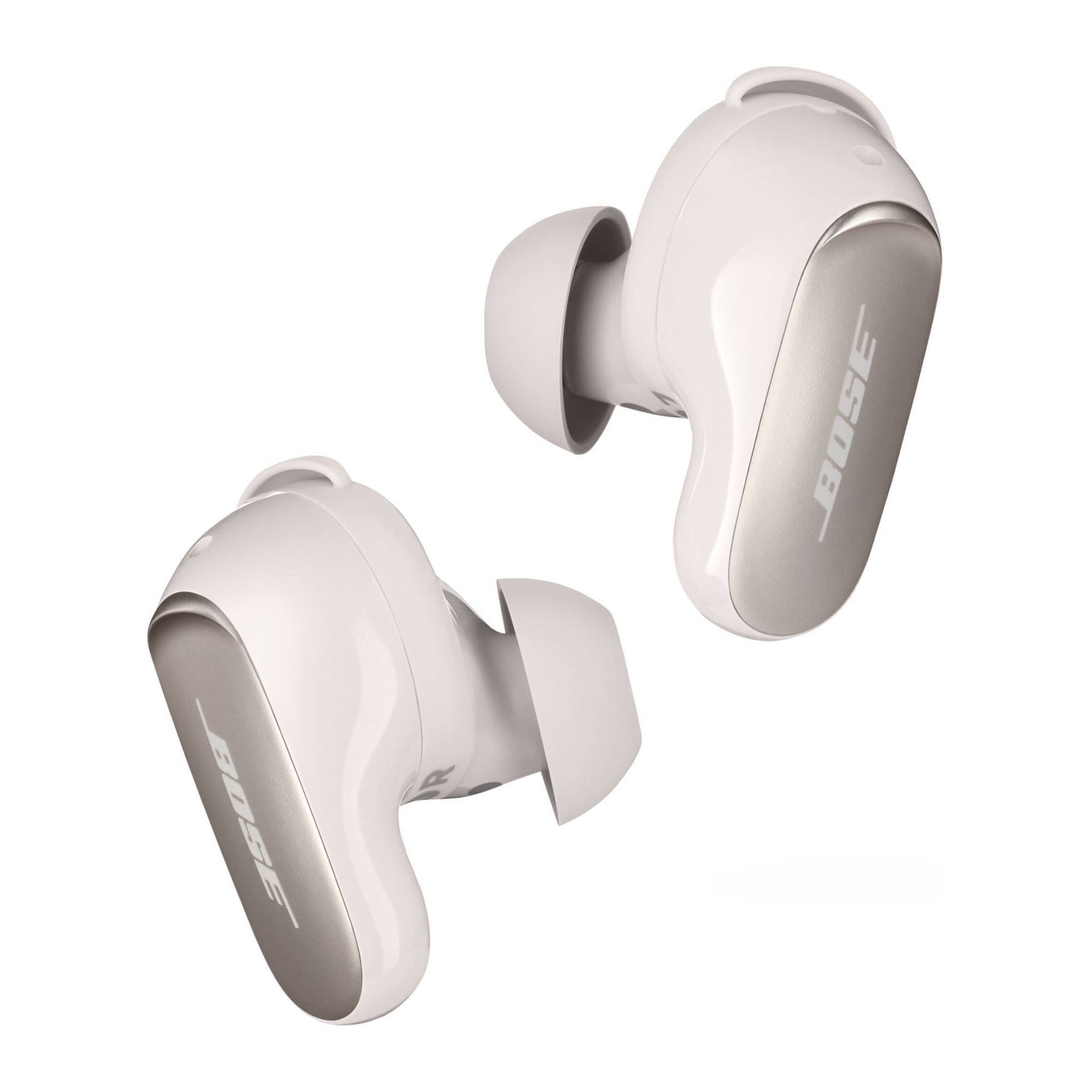 Bose QuietComfort Ultra True Wireless Noise-Cancelling Earbuds (2nd Generation, White Smoke)
